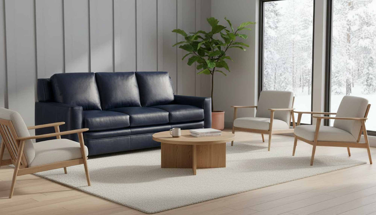 Beckham Leather Sofa - Prioka