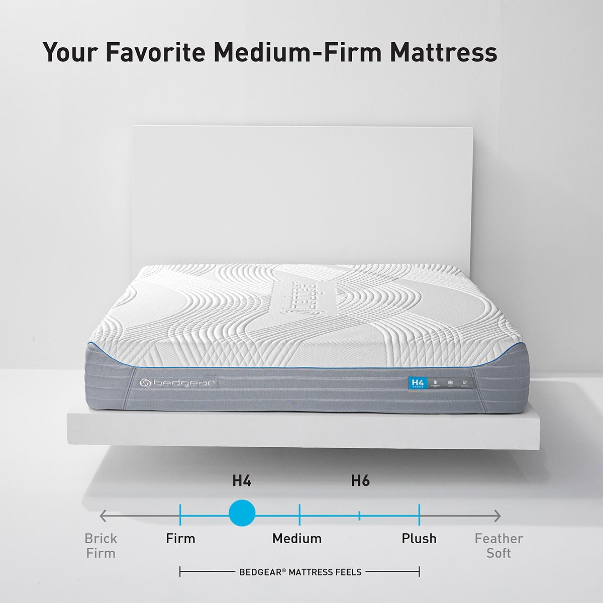 Bedgear H4 Hybrid Performance Mattress - Prioka