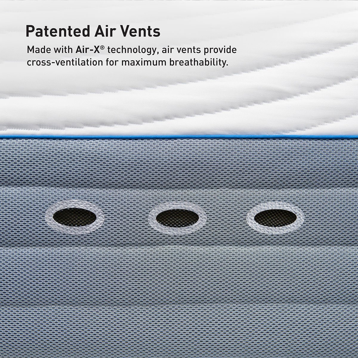 Bedgear H6 Hybrid Performance Mattress - Cooling Memory Foam & Innerspring - Prioka