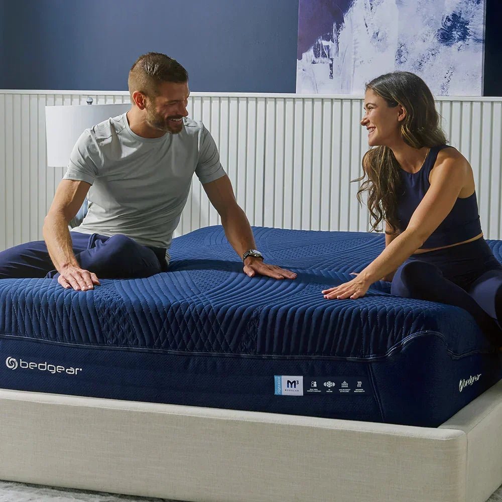Bedgear M3 Night Ice Performance® Mattress - Modular Hybrid with Dual-Sided Cooling - Prioka