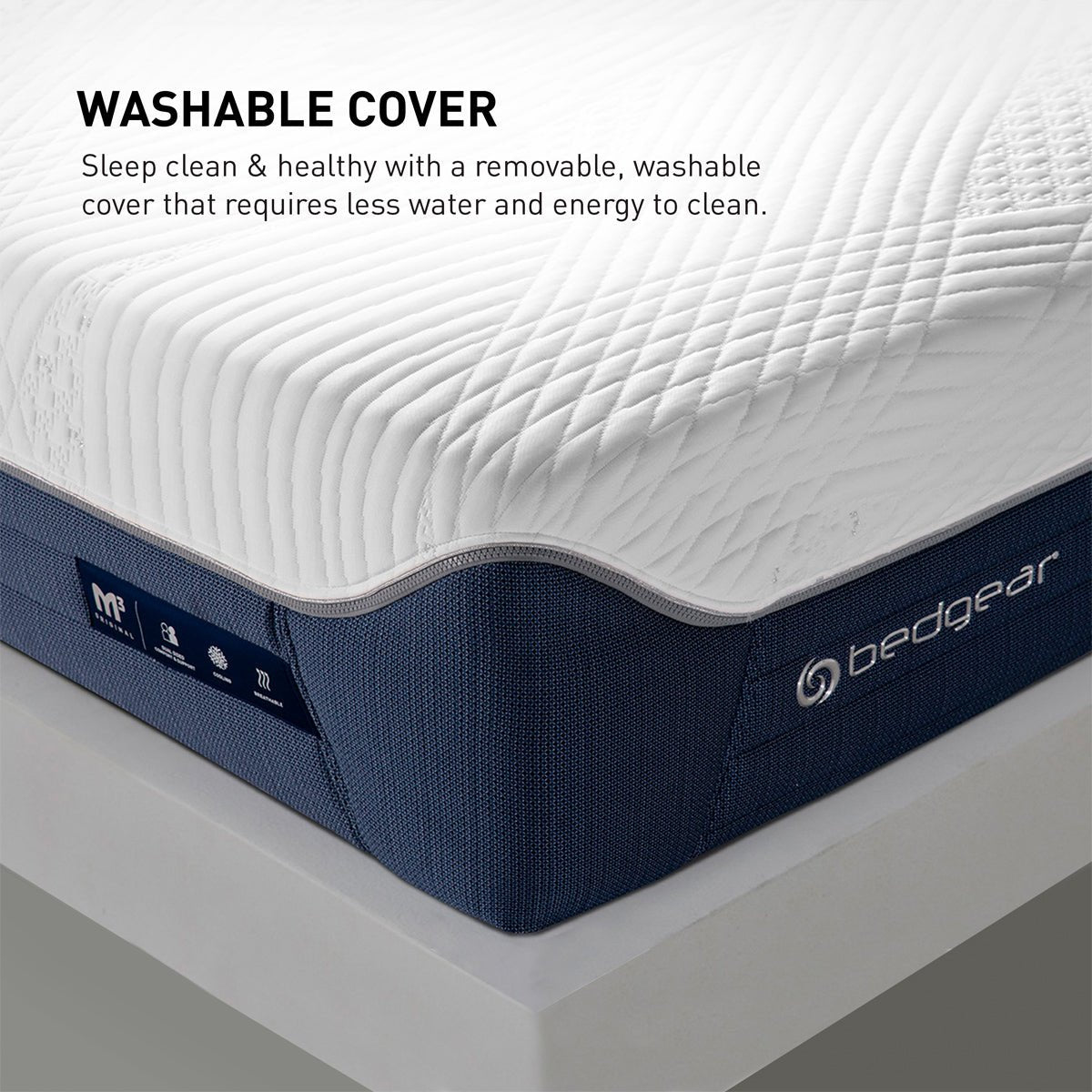 Bedgear M3 Performance Mattress - Customizable Modular Design - Prioka