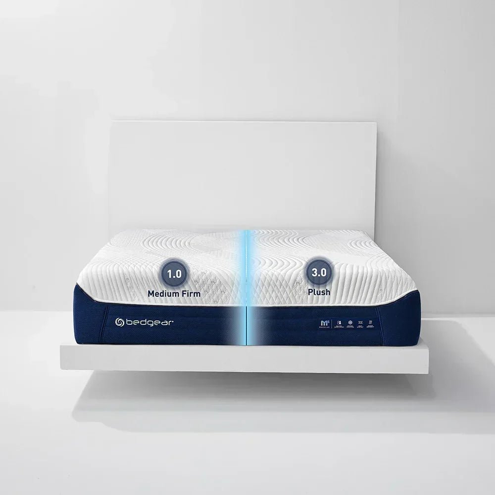 Bedgear M5 Performance Modular Hybrid Mattress - Dual-Sided Custom Comfort - Prioka