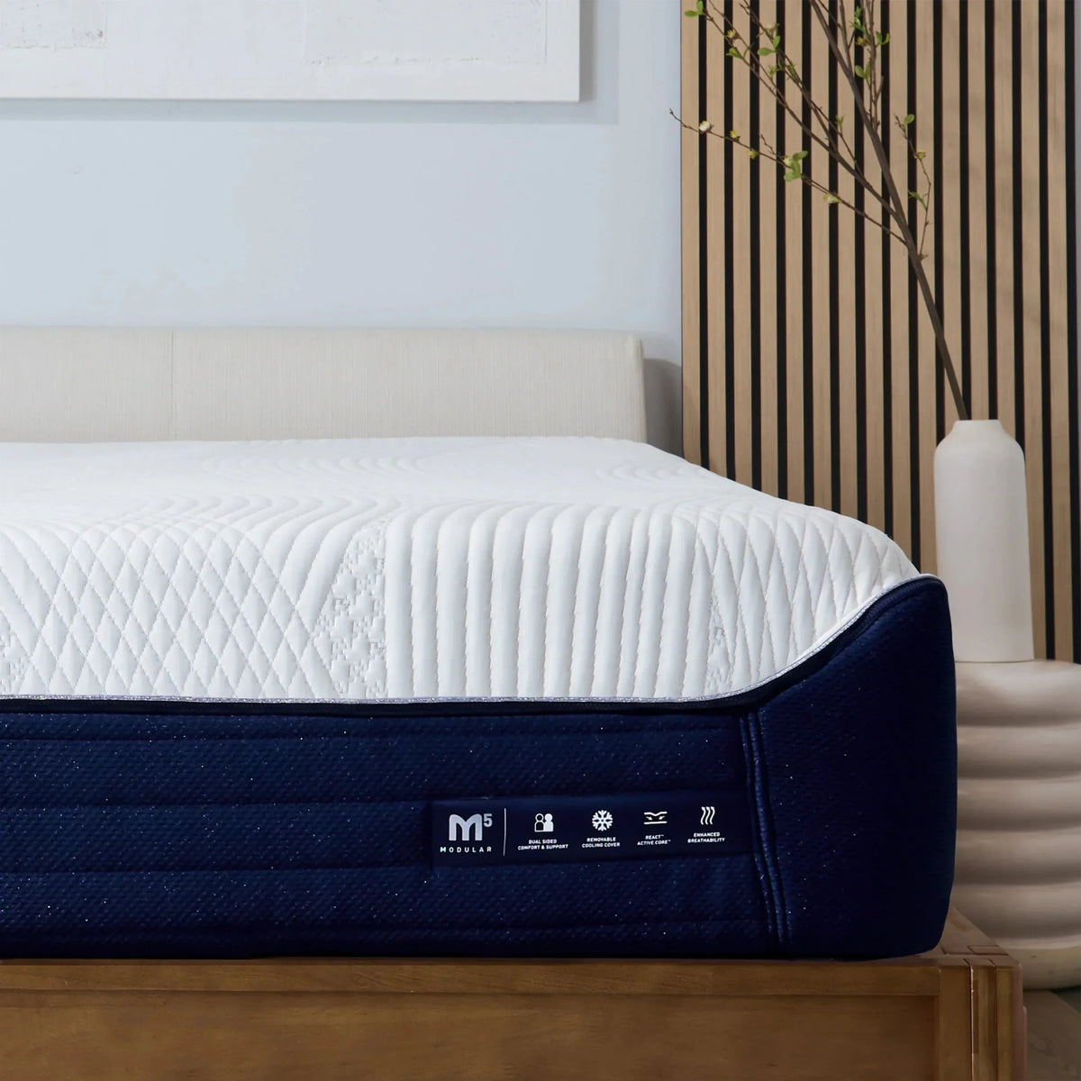 Bedgear M5 Performance Modular Hybrid Mattress - Dual-Sided Custom Comfort - Prioka