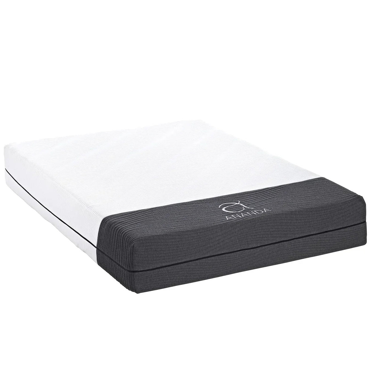 Bedplanet 12" Ananda Pearl & Gel Memory Foam Mattress – Cooling & Edge Support - Prioka