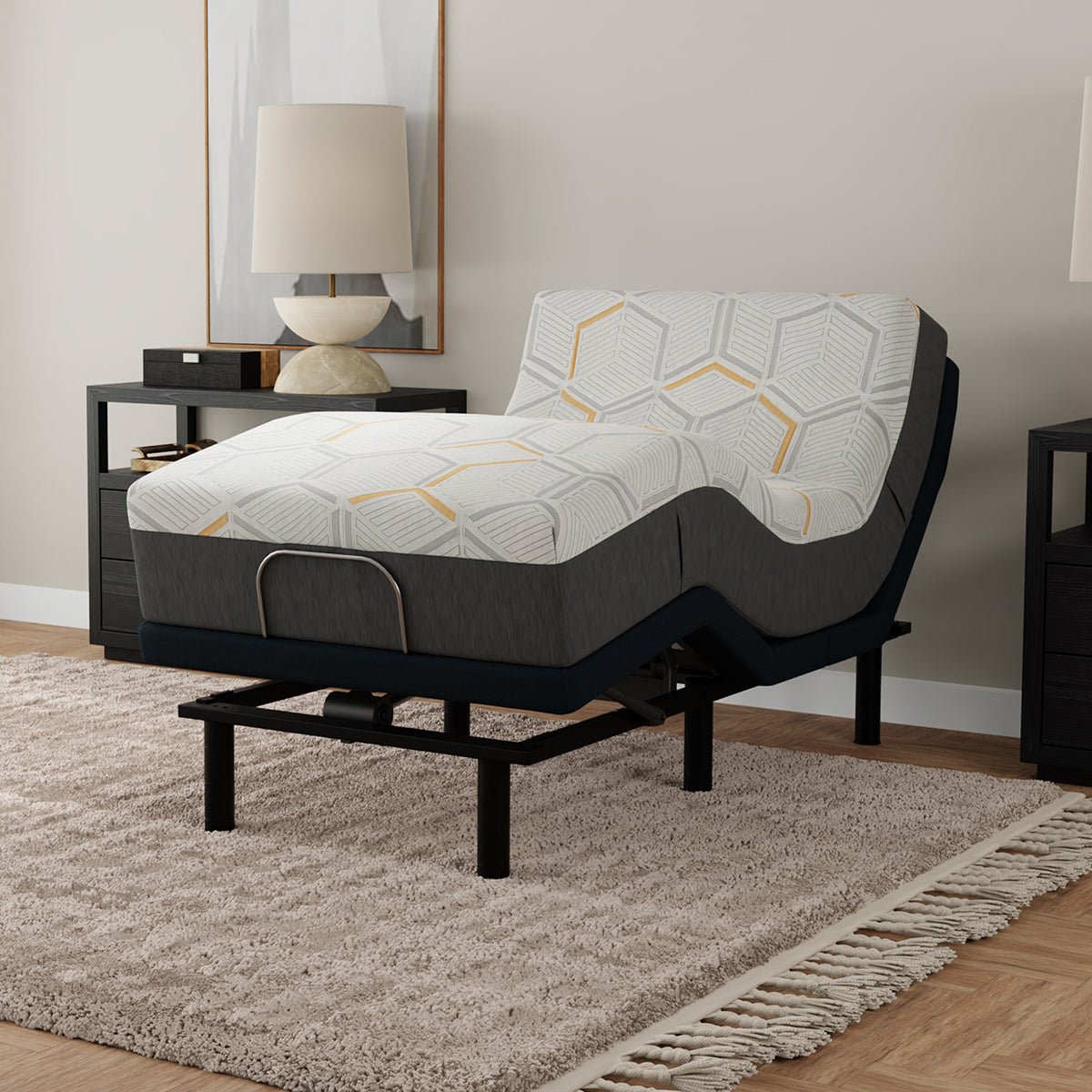 Bedplanet 12" Copper Gel Infused Medium Firm Memory Foam Mattress - Prioka