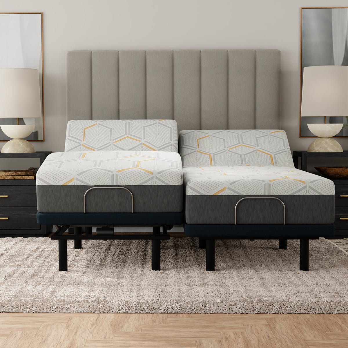 Bedplanet 12" Copper Gel Infused Medium Firm Memory Foam Mattress - Prioka
