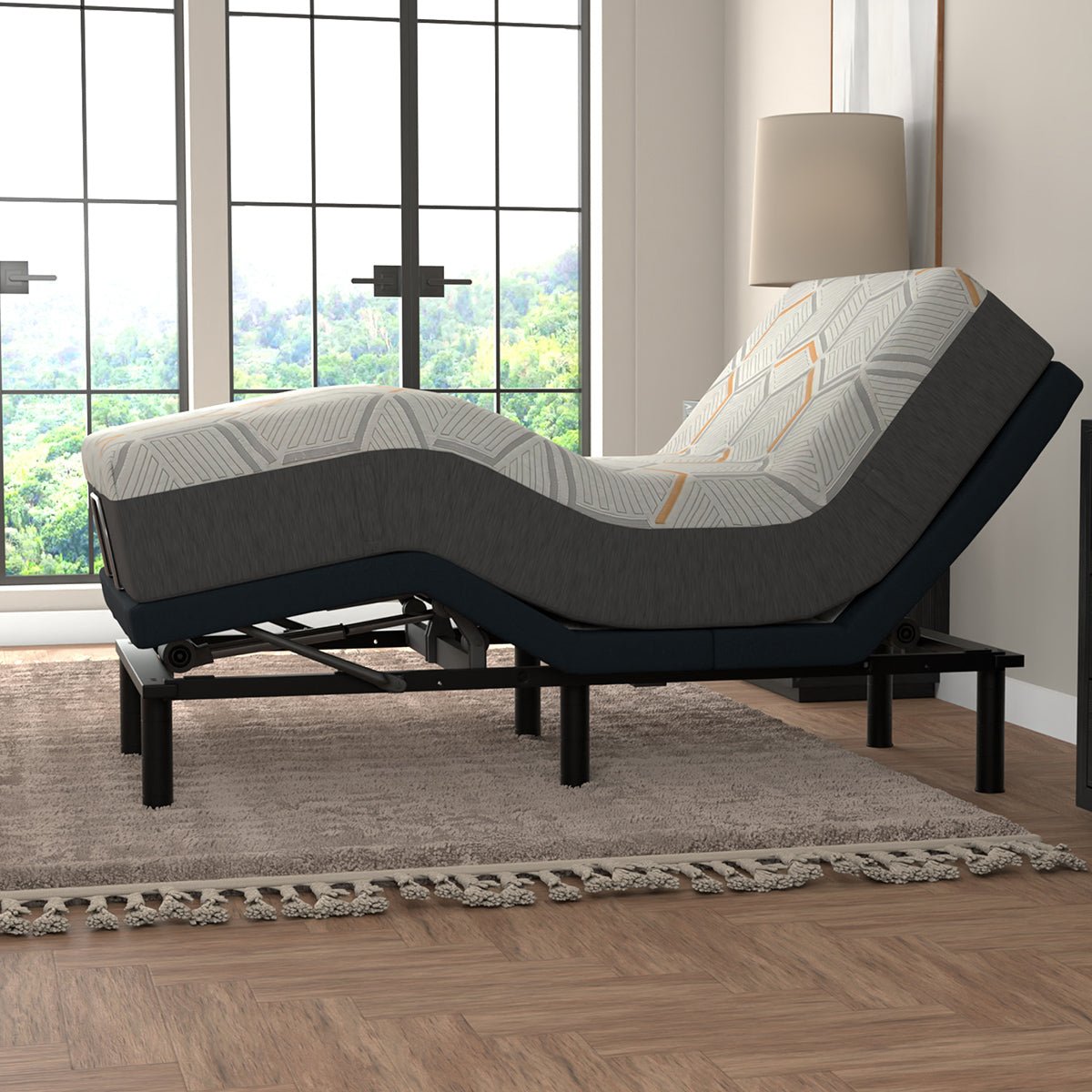 Bedplanet 12" Copper Gel Infused Medium Firm Memory Foam Mattress - Prioka