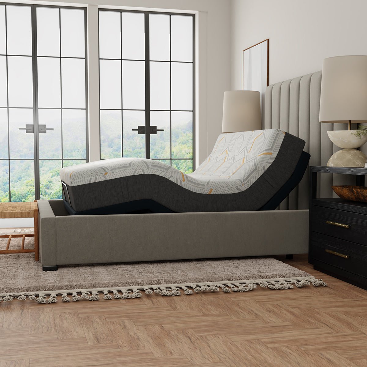 Bedplanet 12" Copper Gel Infused Medium Firm Memory Foam Mattress - Prioka