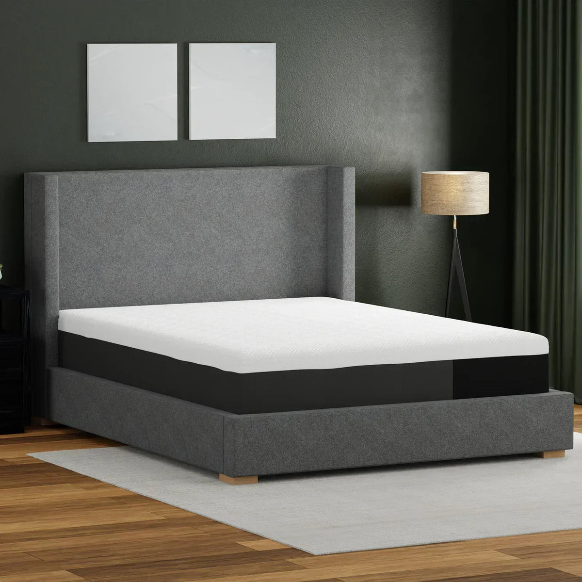 Bedplanet 12” Essentials Gel Memory Foam Mattress – Soft & Cooling (RV Ready) - Prioka