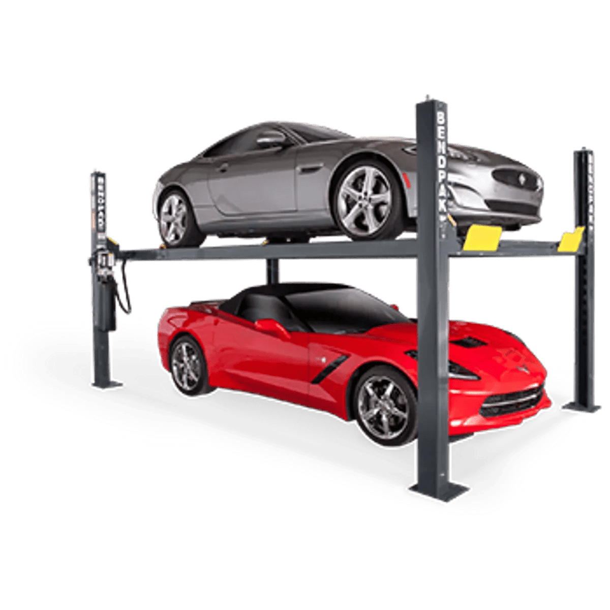 BENDPAK HD-9XL 9,000-lb. Capacity / Four-Posts Lift / Standard Width / Extended Length - Prioka