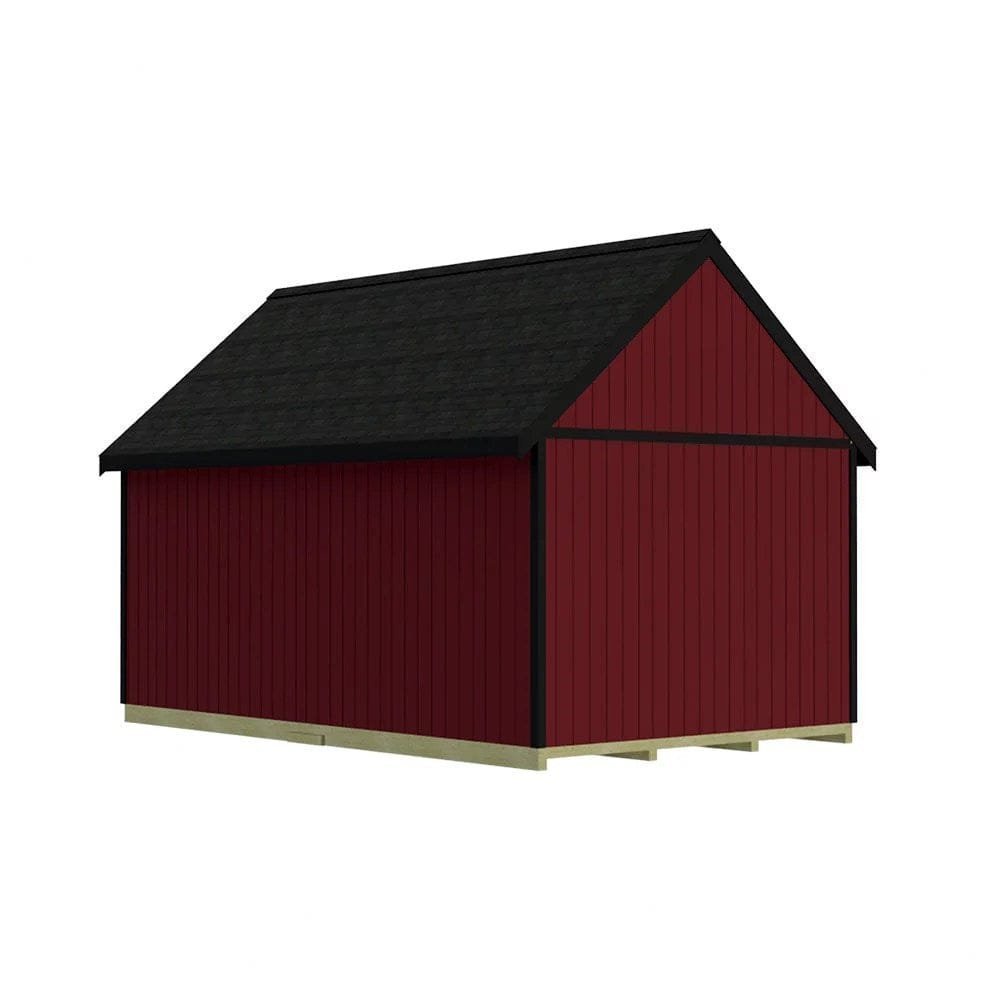 Best barns Hampton 12×16 Wood Storage Shed Kit Installation Included - Prioka
