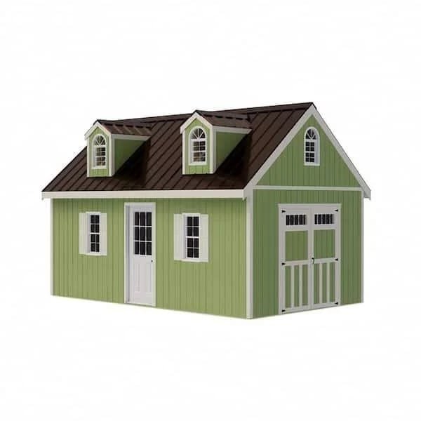 Best barns Hampton 12×16 Wood Storage Shed Kit Installation Included - Prioka