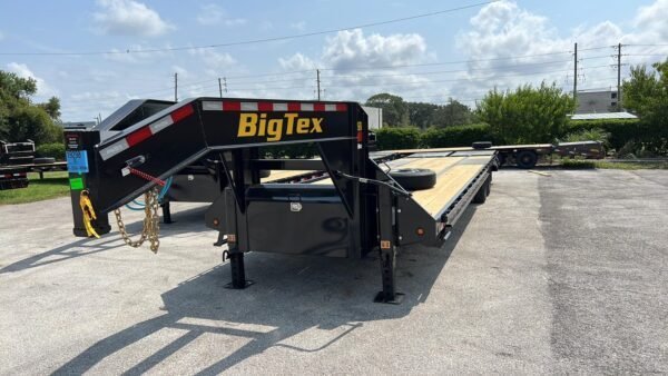 Big Tex 22GN Tandem Dual Gooseneck Trailer with Mega Ramps – 35D5A-MRBK - Prioka