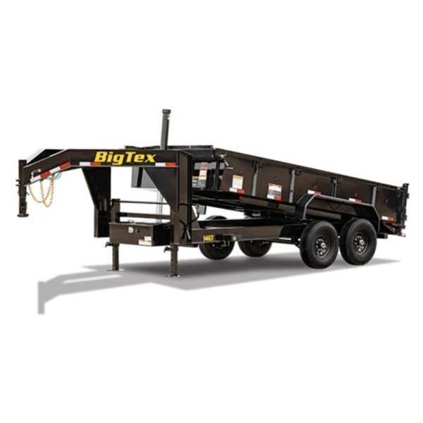 Big Tex Heavy Duty Telescopic Gooseneck Dump Trailer | 14GT - Prioka