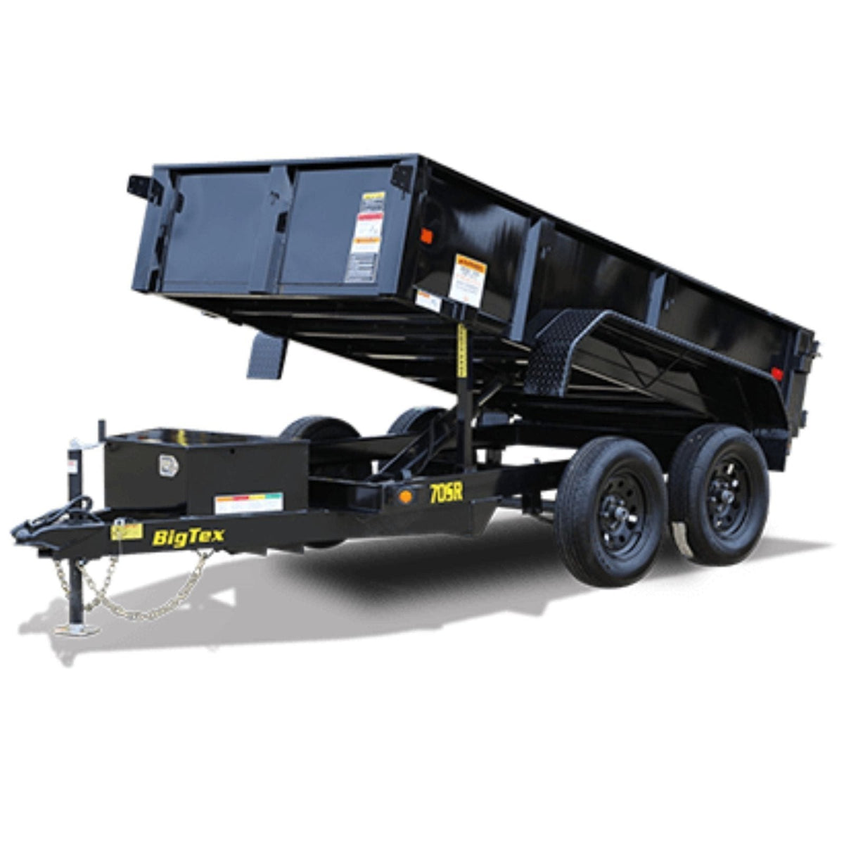 Big Tex Tandem Axle Single Ram Dump Trailer | 70SR-10-5WDD - Prioka