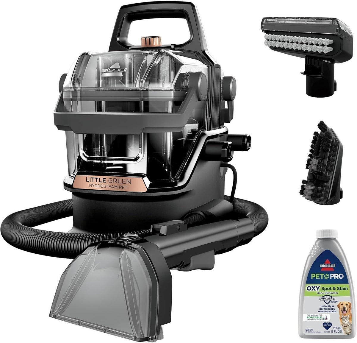 BISSELL Little Green HydroSteam 3618 Portable Carpet & Upholstery Cleaner - Prioka