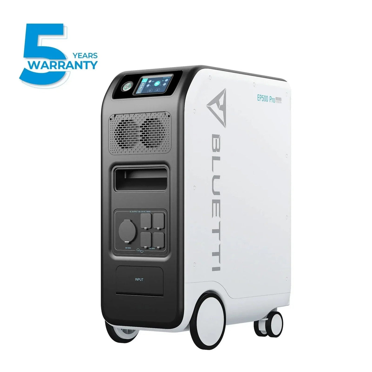 BLUETTI EP500Pro Solar Power Stations | 5100Wh | 6000W | 2400W Solar Inputs - Prioka