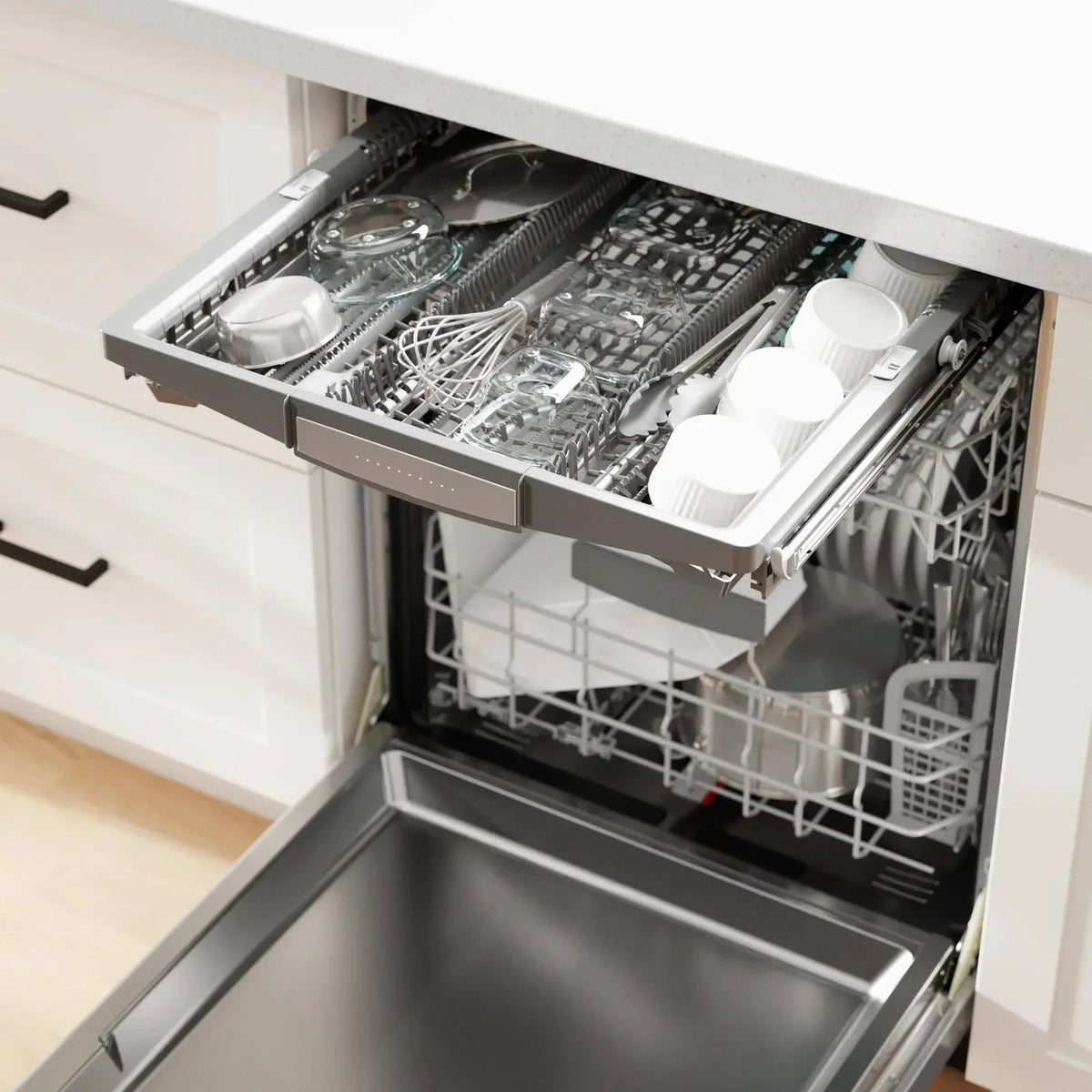 Bosch 800 Series 24 in. Top Control Smart Dishwashers with 42 dBa Sound Level, 3rd-Rack, CrystalDry &amp; Pockets – Stainless Steel - Prioka