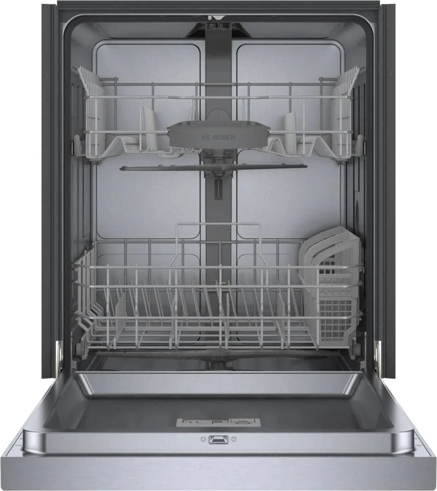 Bosch SHE41CM5N 300 Series 24″ Dishwashers 48 db – Recessed Handle, Stainless Steels - Prioka