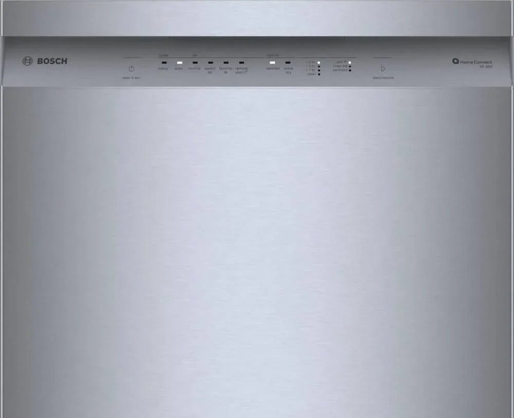 Bosch SHE41CM5N 300 Series 24″ Dishwashers 48 db – Recessed Handle, Stainless Steels - Prioka