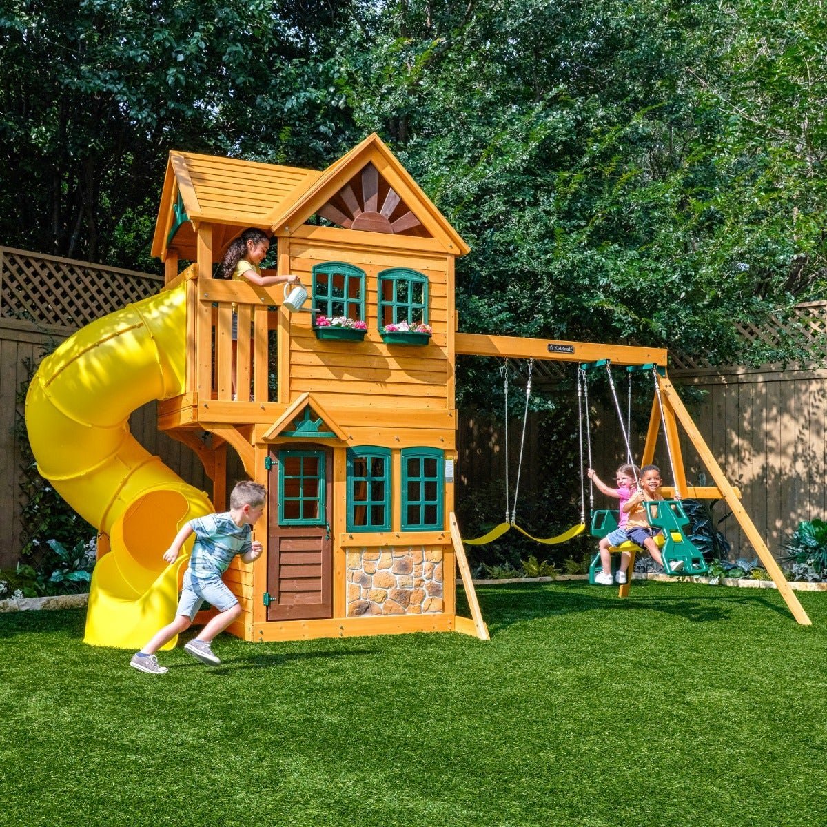 Boulder Station Swing Set – Installation Available - Prioka