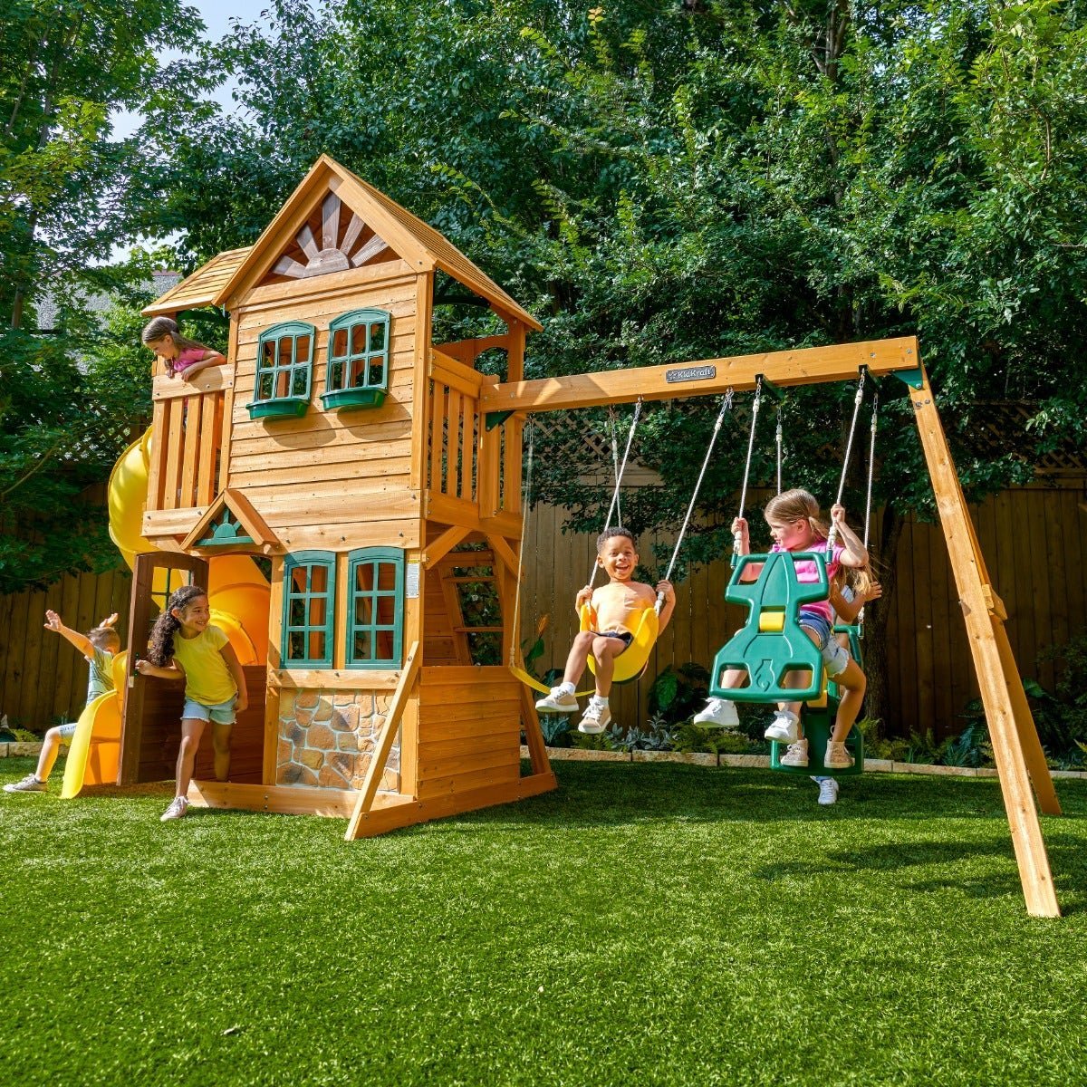 Boulder Station Swing Set – Installation Available - Prioka