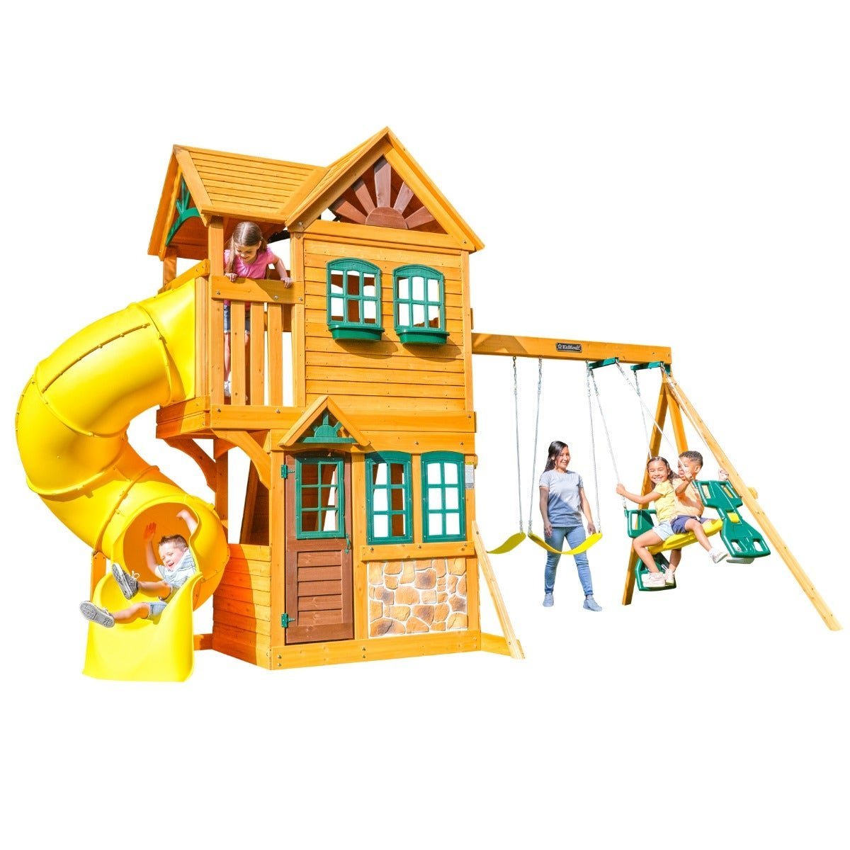 Boulder Station Swing Set – Installation Available - Prioka