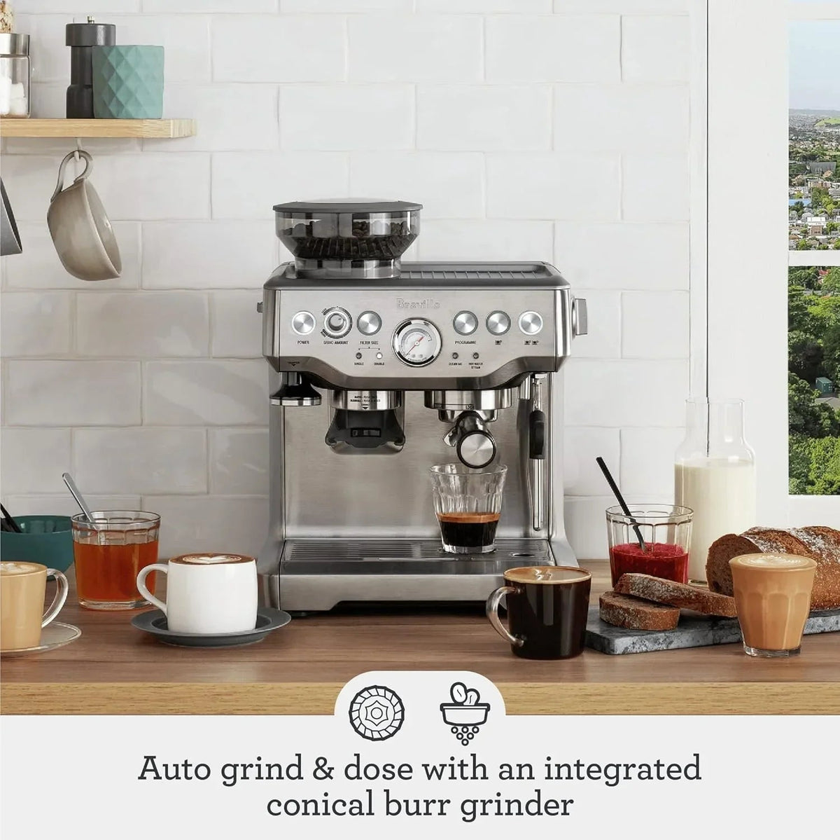 Breville Barista Express Espresso Machine - Prioka