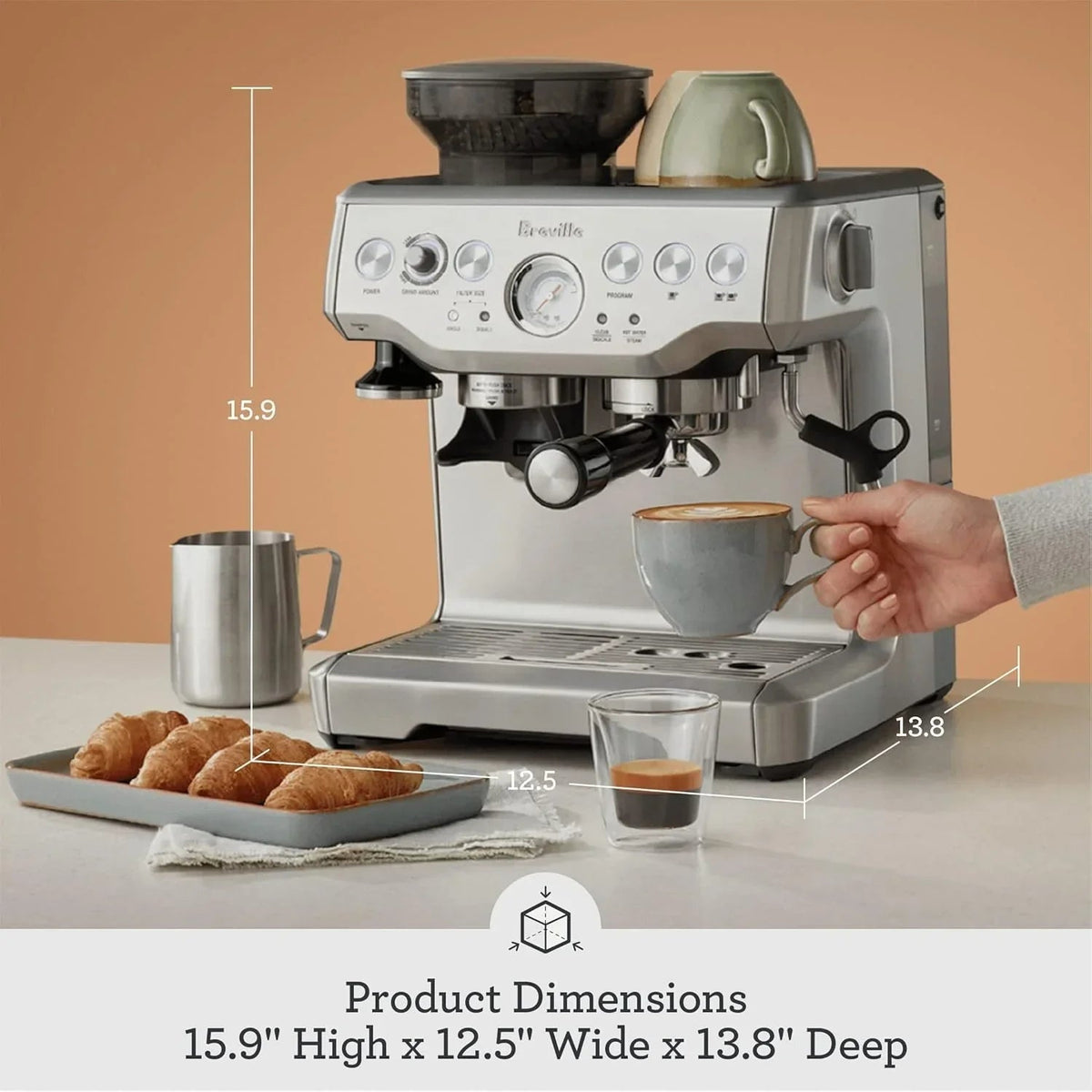 Breville Barista Express Espresso Machines - Prioka