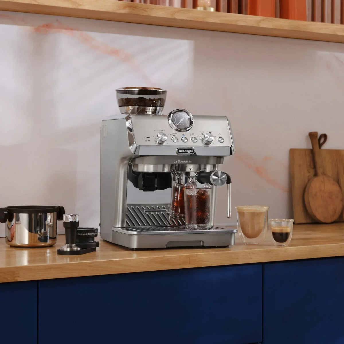 Breville Barista Express Espresso Machines BES870XL, Brushed Stainless Steel - Prioka