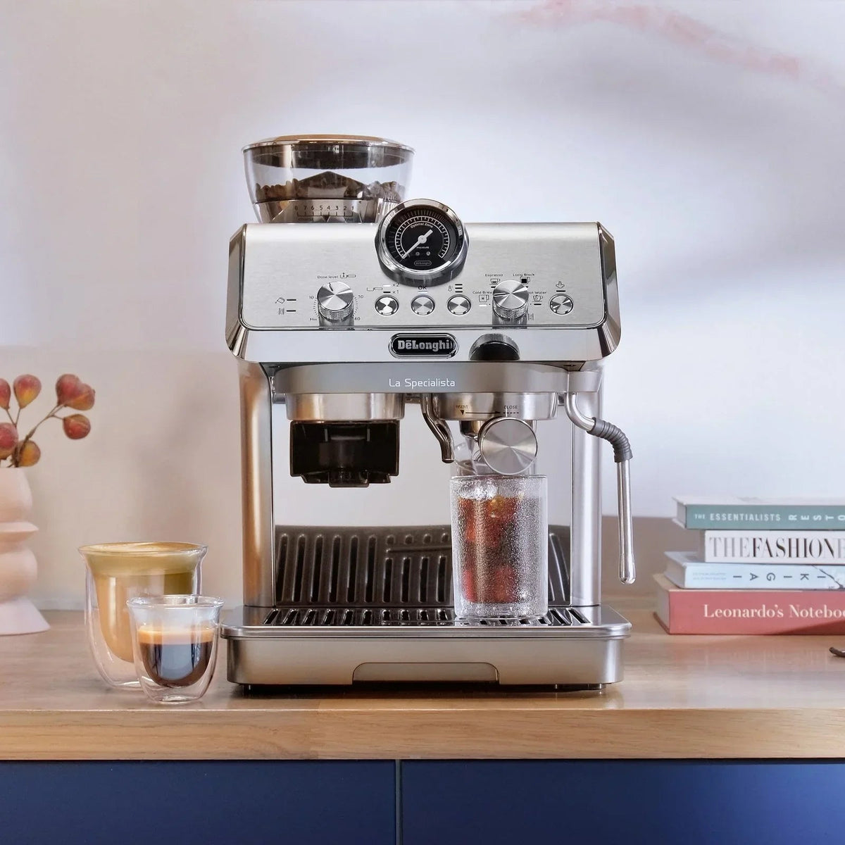 Breville Barista Express Espresso Machines BES870XL, Brushed Stainless Steel - Prioka