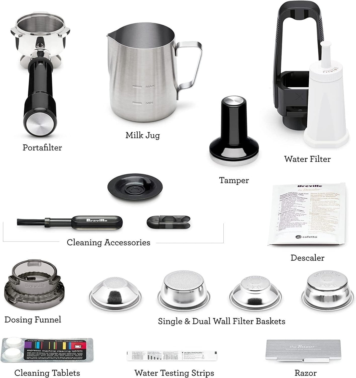 Breville Barista Touch Espresso Machine BES880BSS, Brushed Stainless Steel - Prioka