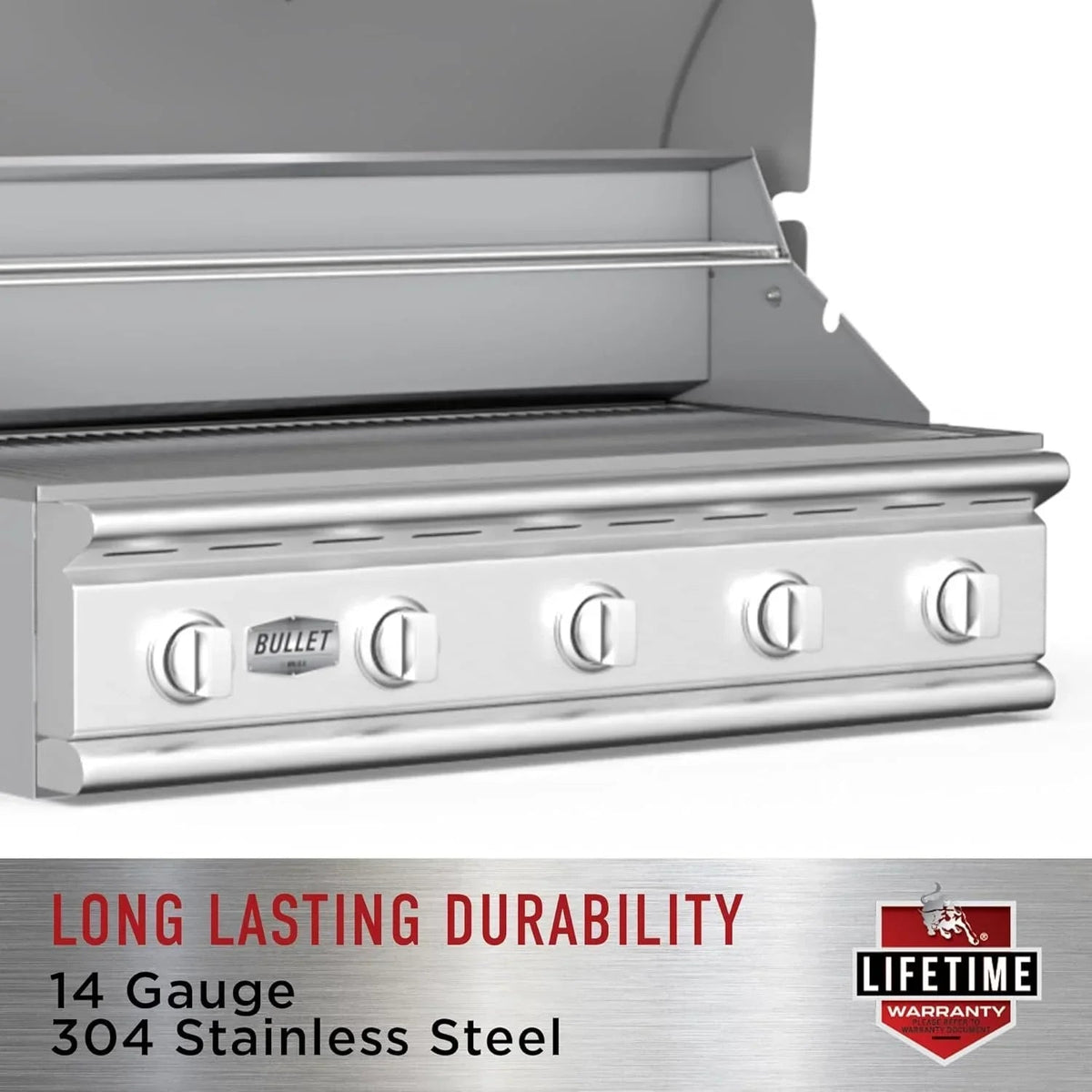 Bull Outlaw 30 inch 4 Burner Built in Natural Gas Grill - Prioka