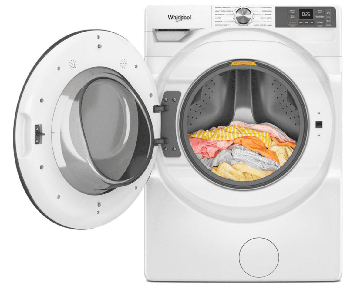 Whirlpool WFW5720RW 4.5 cu. ft. Smart Front Load Washer FreshFlow Vent System