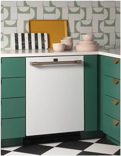 Cafe CDT845P4NW2 24″ Matte White Built-In Dishwasherss - Prioka