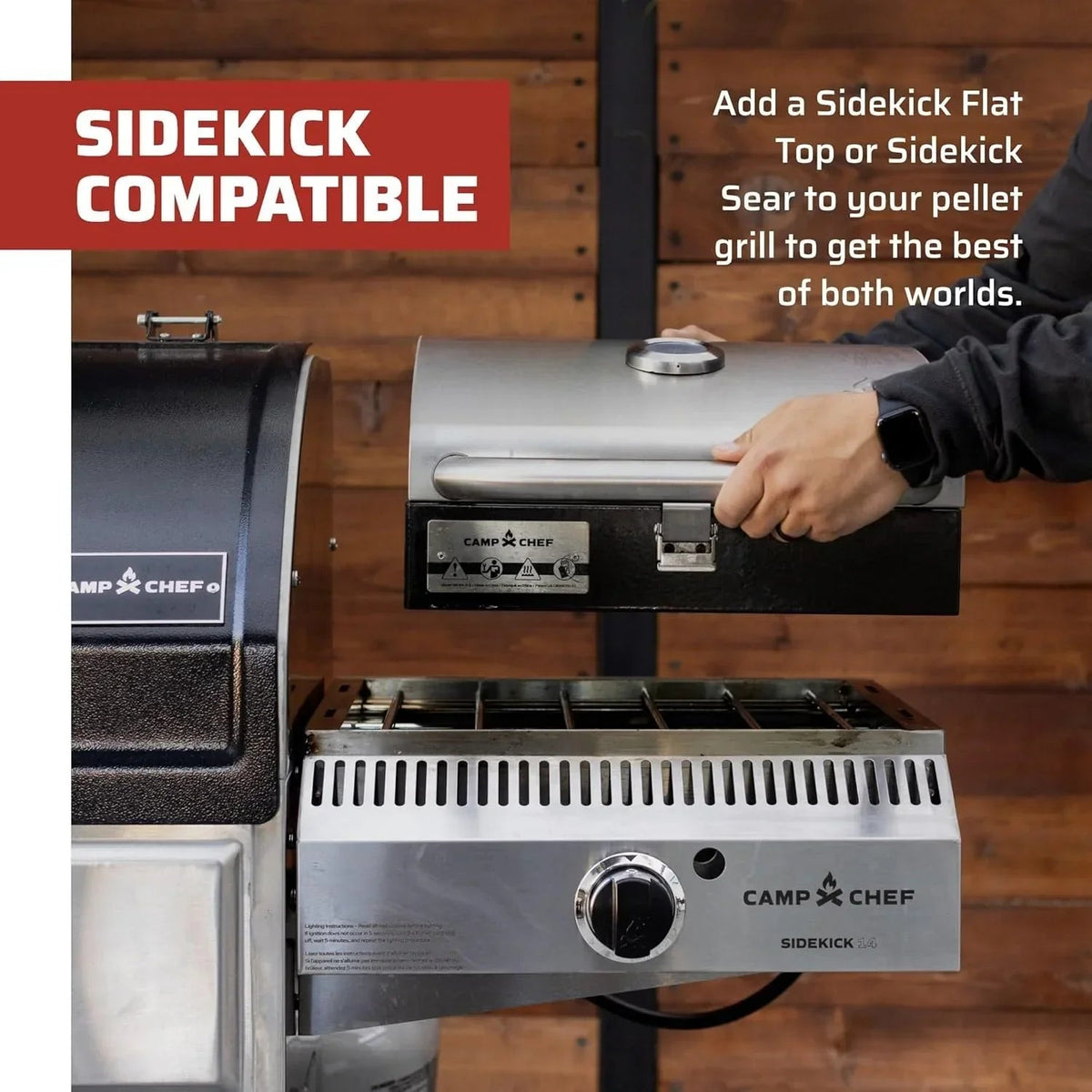 Camp Chef Woodwind Pro 36 Pellet Grills PG36WWSB - Prioka