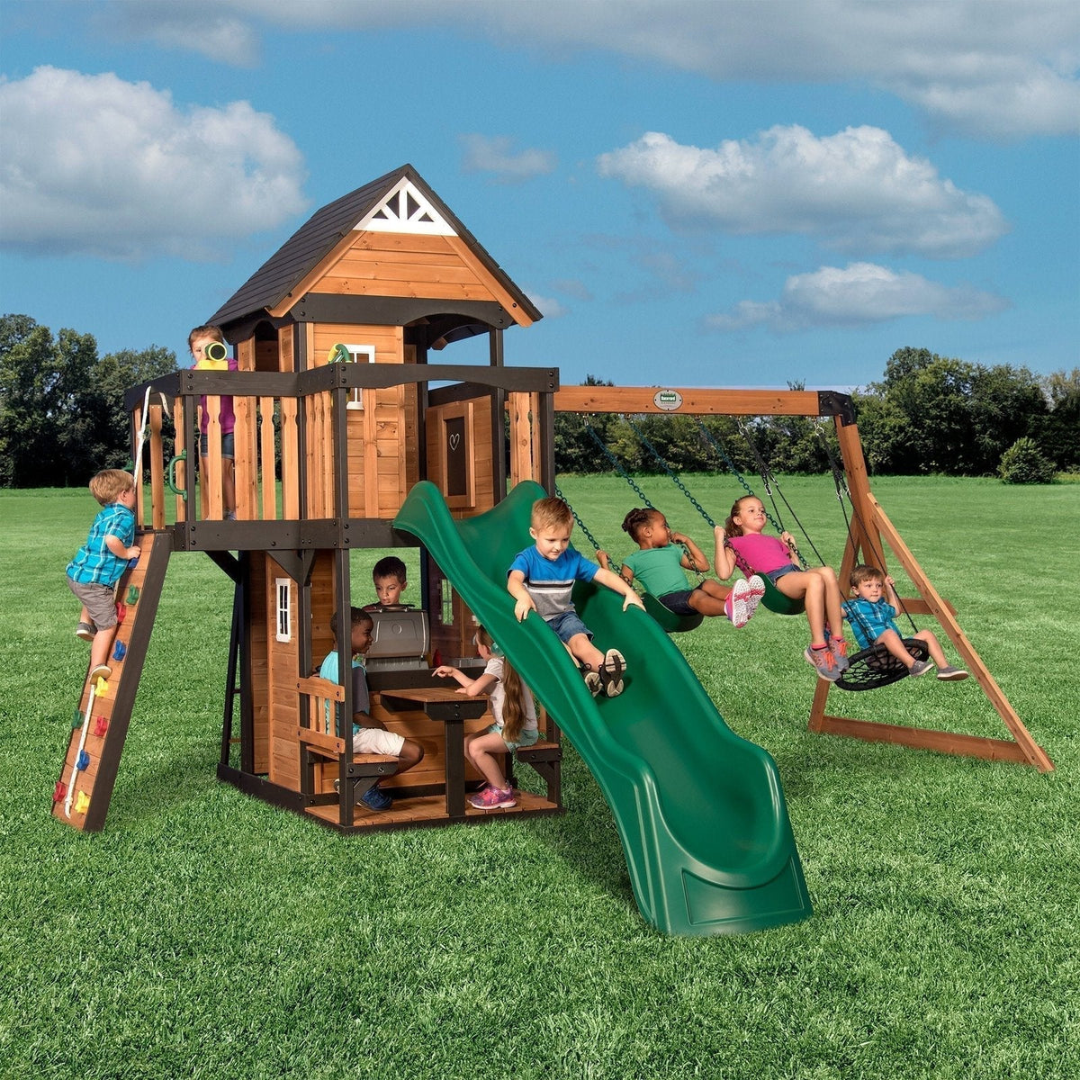 Canyon Creek Swing Set - Prioka
