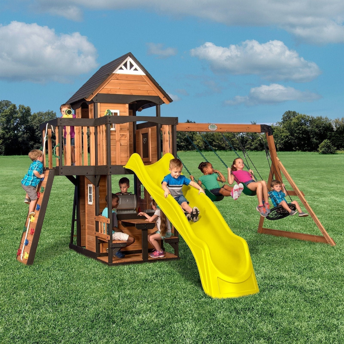 Canyon Creek Swing Set - Prioka