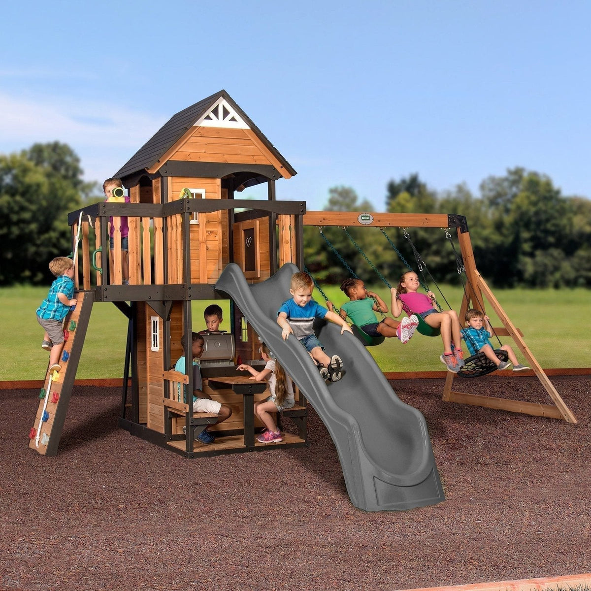 Canyon Creek Swing Set - Prioka