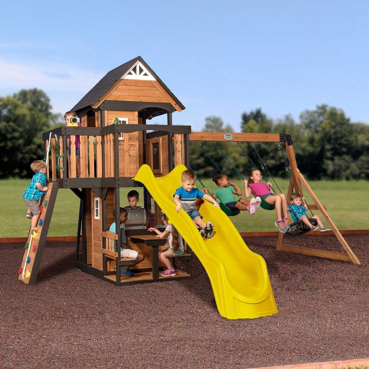 Canyon Creek Swing Set - Prioka