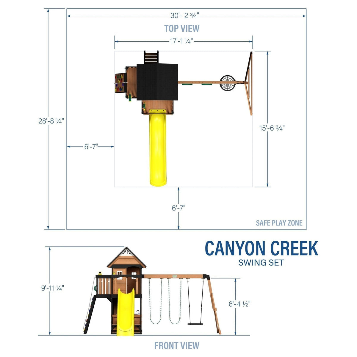 Canyon Creek Swing Set - Prioka