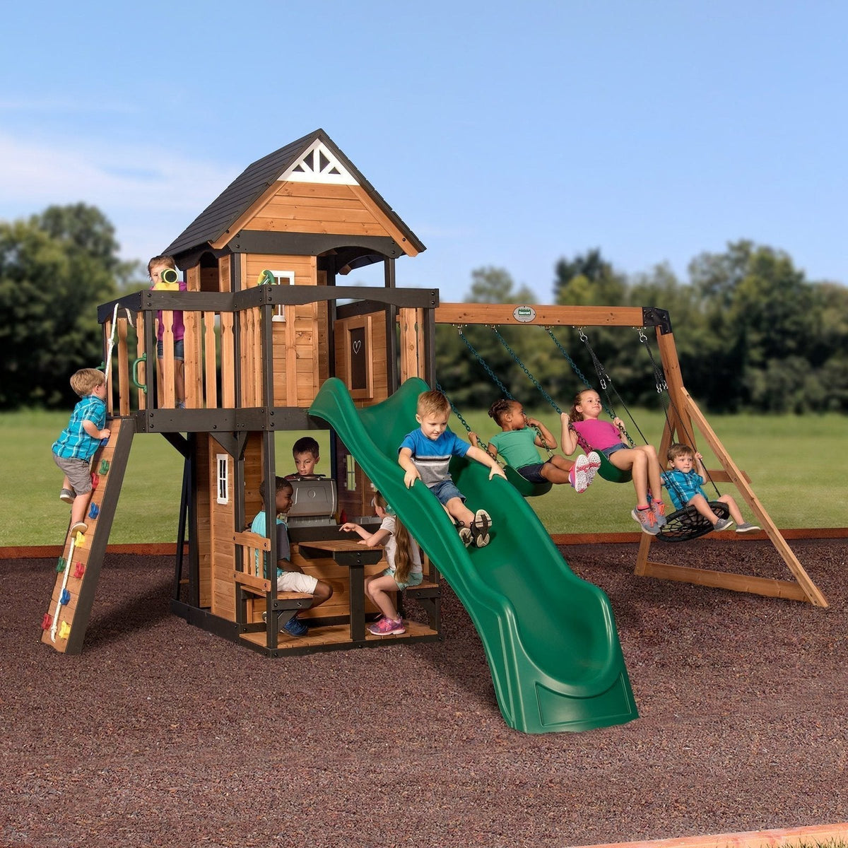 Canyon Creek Swing Set - Prioka