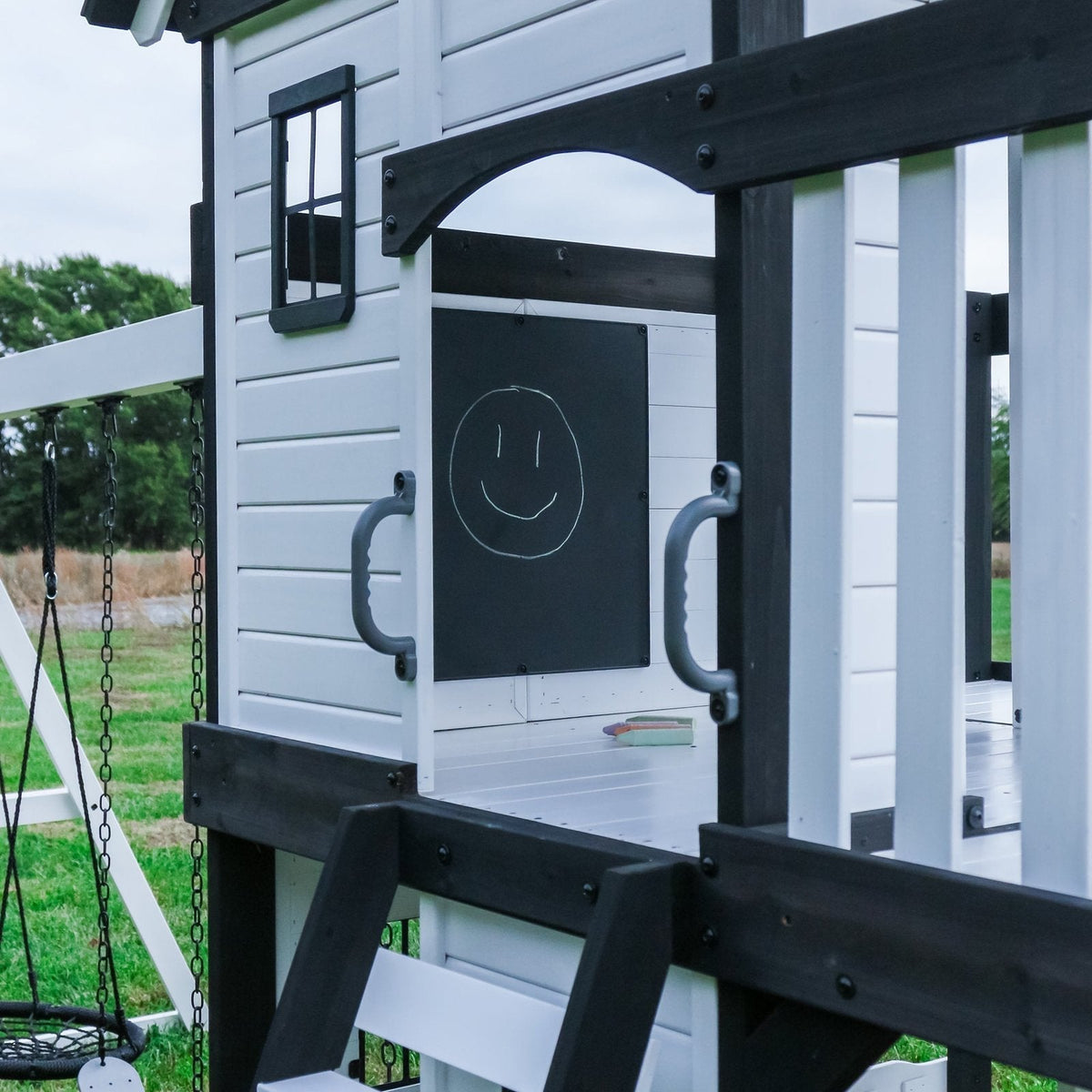 Canyon Creek Swing Set – White - Prioka