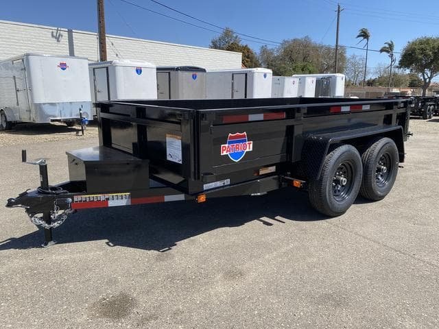 Carry-On 6 X 12 Patriot Dump 12K Trailer - Prioka