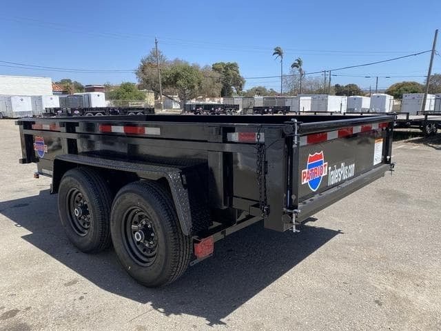 Carry-On 6 X 12 Patriot Dump 12K Trailer &8211; UK Fast Gas - Prioka