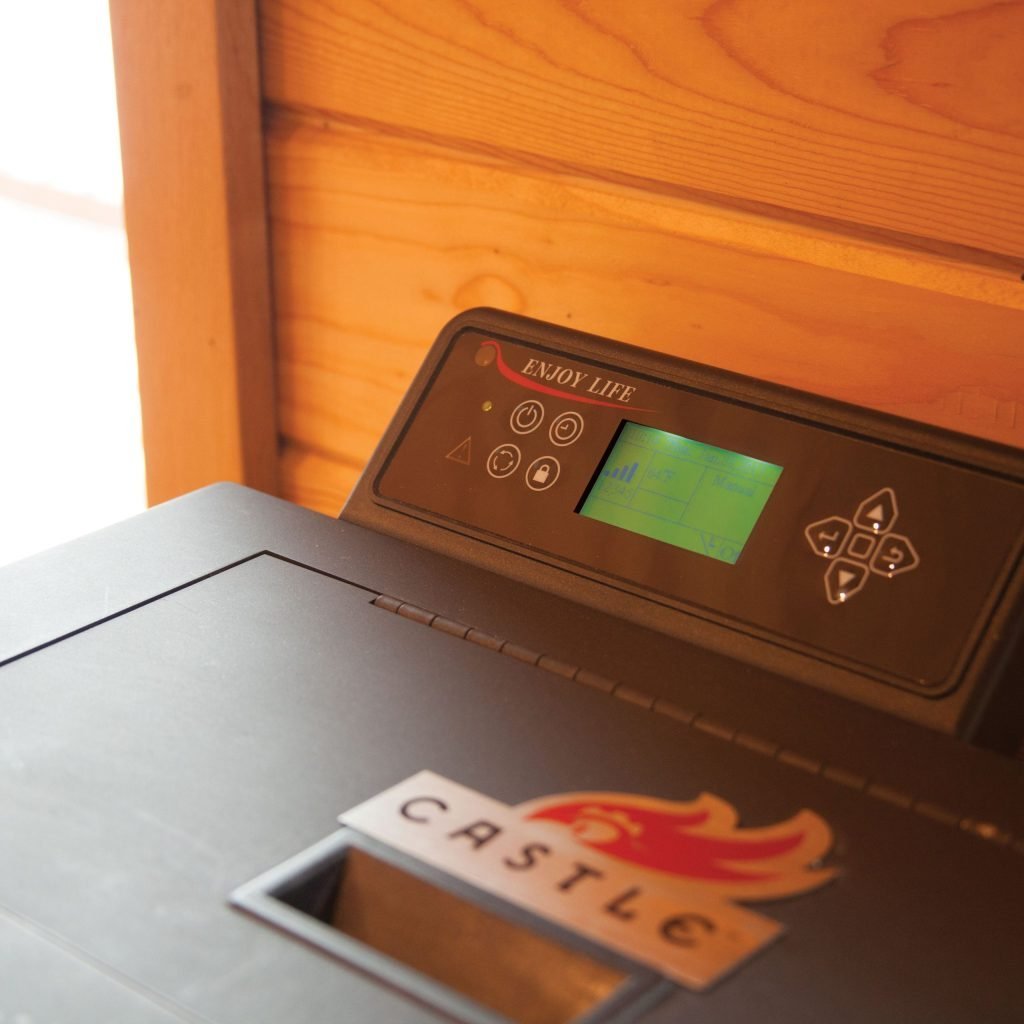 Castle Serenity Wood Pellet Stove - Prioka