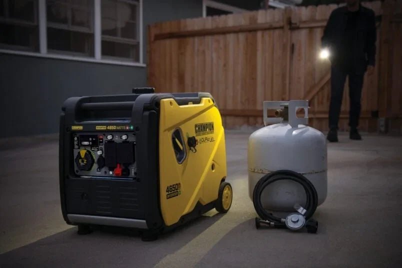 Champion 200994 3650/4650W Dual Fuel Inverter Generators. - Prioka