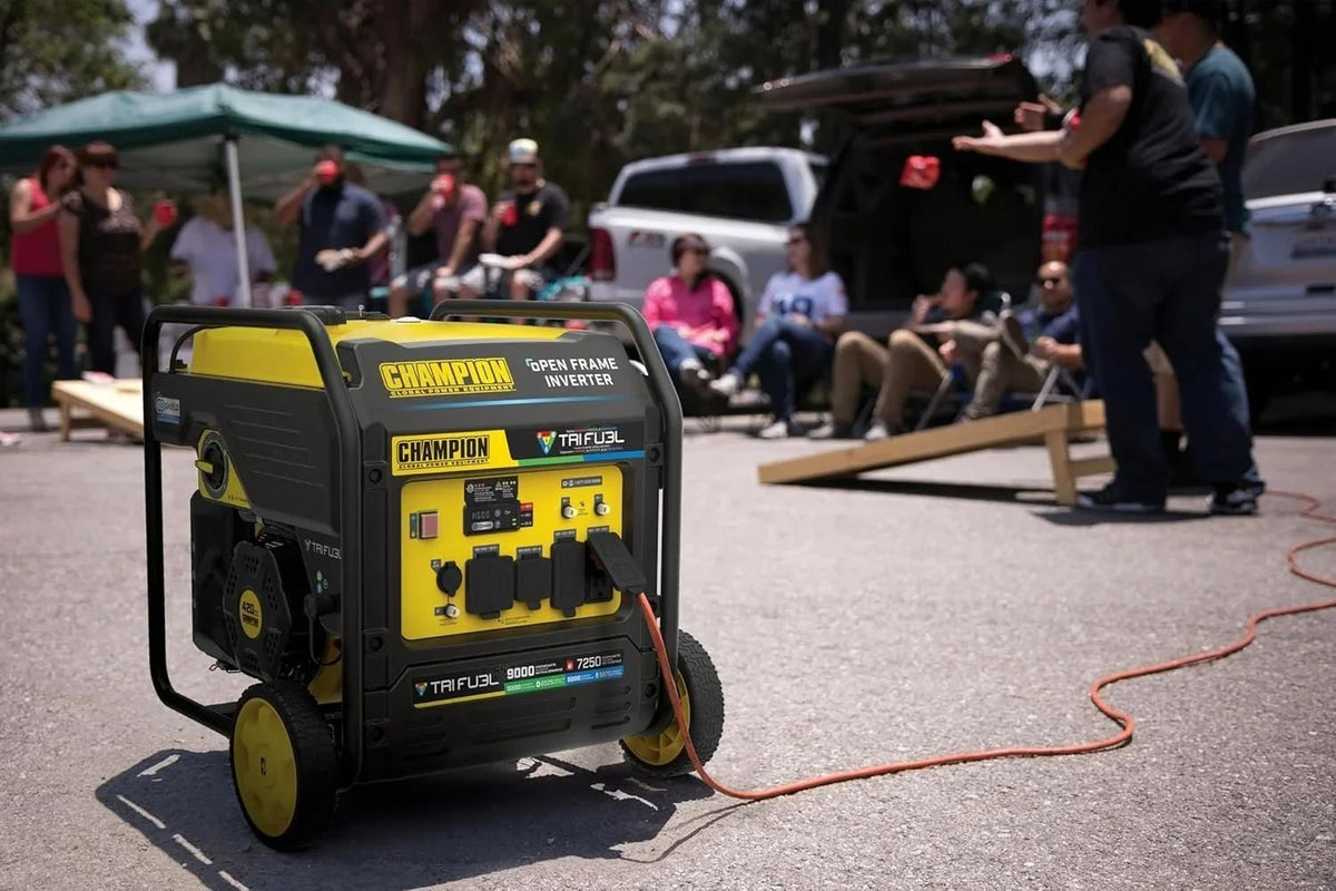 Champion 201176 9000W Tri-Fuel Open Frame Inverter Generators. - Prioka