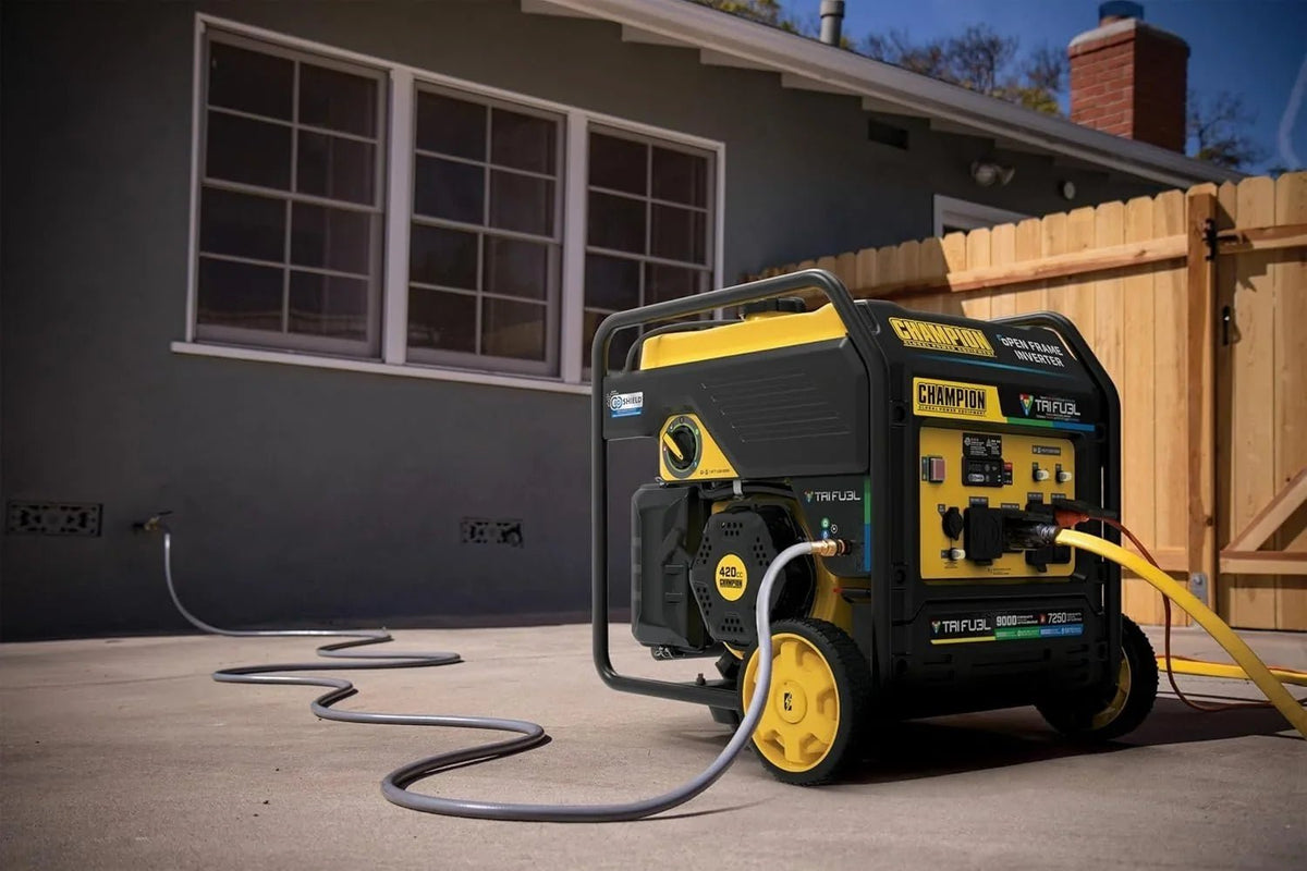 Champion 201176 9000W Tri-Fuel Open Frame Inverter Generators. - Prioka