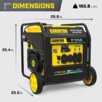 Champion 201176 9000W Tri-Fuel Open Frame Inverter Generators. - Prioka